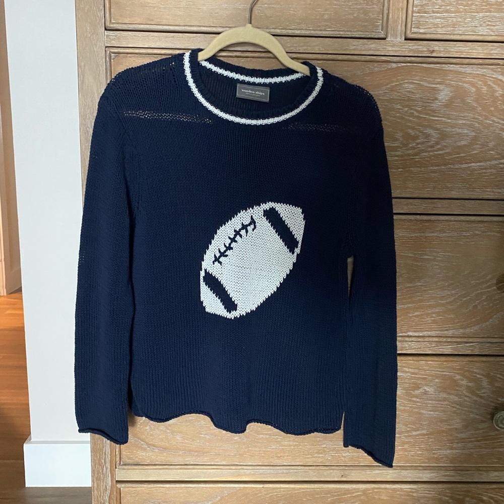 Wooden Ships Football Sweater